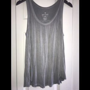 AEO Soft&Sexy Grey Tank Top
